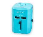 USB Travel Adapter (blue)