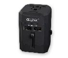 USB Travel Adapter (black)