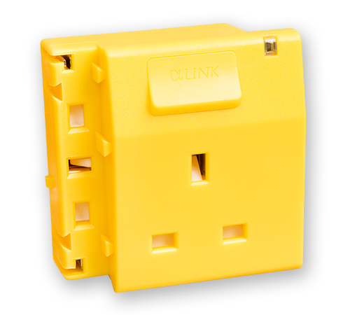 獨立電源插座 (黃色)