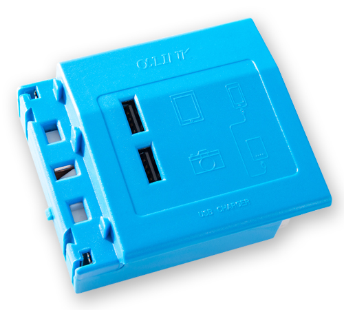 USB充電模組 (藍色)