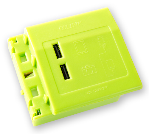 USB充電模組 (綠色)