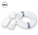 10m Power Cord (white)