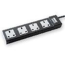 4-Outlet Power Strip (black)