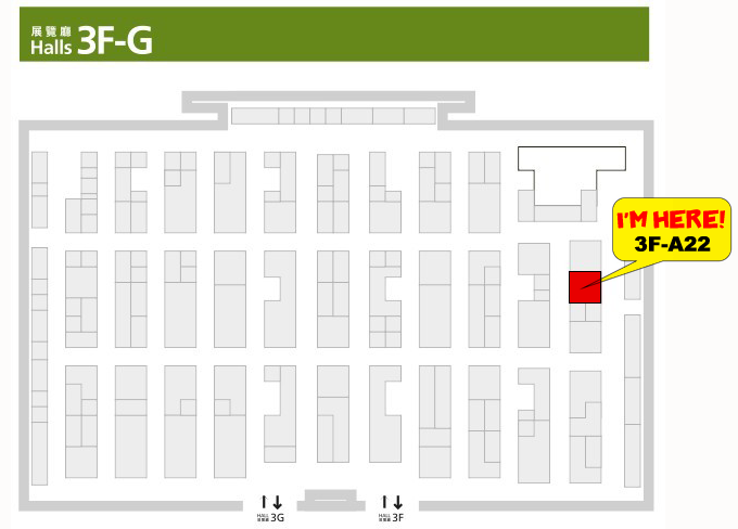 Hong Kong Book Fair 2013 Booth plan